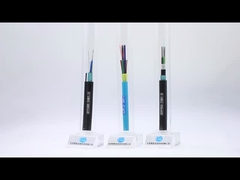 Протянутые свободные трубки воздушного микро вдувленный кабель PE пиджак G652D Gcyfy