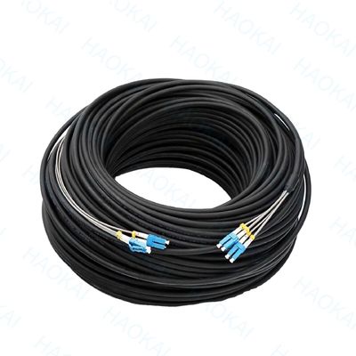 FTTH Drop Fiber Patch Cord SC APC FC ST LC Steel Wire FRP Системы центра обработки данных