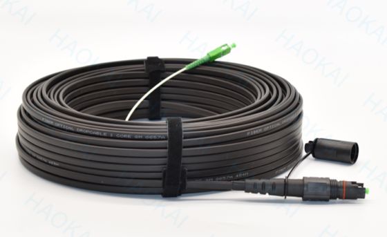 FTTA Mini Waterproof Patch Cord SC APC-SC APC Drop Fiber Optic Cable (Мини водонепроницаемый патч-шнур SC APC-SC)