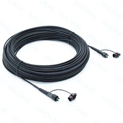 FTTA Mini Waterproof Patch Cord SC APC-SC APC Drop Fiber Optic Cable (Мини водонепроницаемый патч-шнур SC APC-SC)