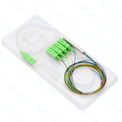 SC UPC APC LC Connector Optical Fiber Splitter Mini Steel Tube Fiber Optic Splitter Box (Подключатель оптического волокна для разделения микроволокна)