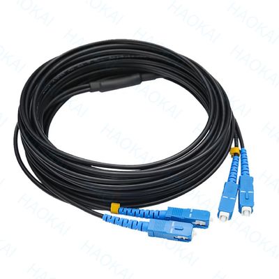 Mini IP SC APC OptiTap LC UPC FTTH Drop Cable Assembly Водостойкий разъем