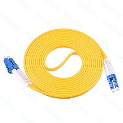 Дуплексный Lc Lc Patch Cord Single Mode Fiber Optic Patch Cord Архитектуры высокой плотности