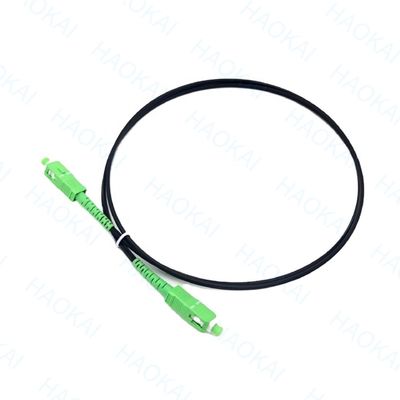 Сеть FTTH Patch Cord Indoor Drop Fiber Cable SC APC 1-ядерная FRP стальная проволока