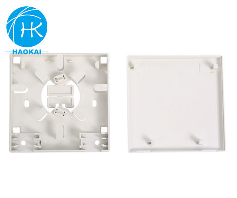 2 порта Внутренняя FTTH-коробка для лицевой панели рабочего стола SC LC UPC 86type Mini Fiber Optic Rosette Box