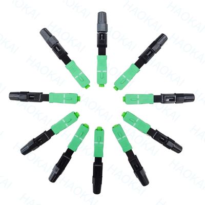 Кабель оптоволоконного кабеля быстрый соединитель однорежимный FTTH SC UPC быстрый соединитель