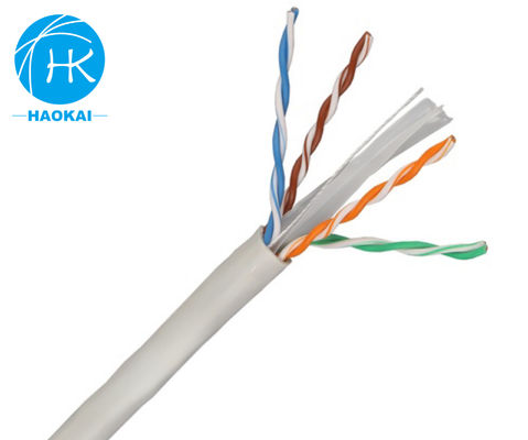Кабель внутренней сети LAN UTP CAT6 на заказ 4 пары 23awg 0.57mm 250MHz