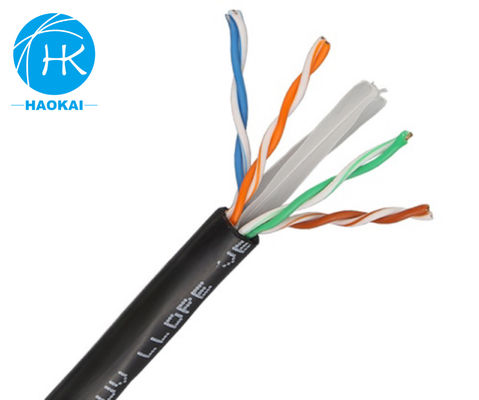 Кабель внутренней сети LAN UTP CAT6 на заказ 4 пары 23awg 0.57mm 250MHz