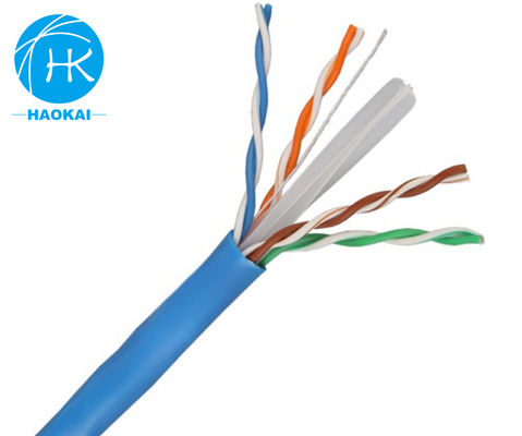 Кабель внутренней сети LAN UTP CAT6 на заказ 4 пары 23awg 0.57mm 250MHz