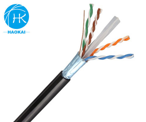 Желле наполненный UTP CAT6 кабель с мессенджером Внешний кабель воздушной сети