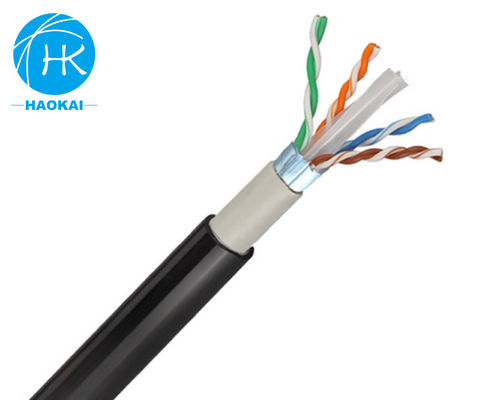 4 пары 23awg FTP CAT6 Внешний интернет-кабель с желей или гелем