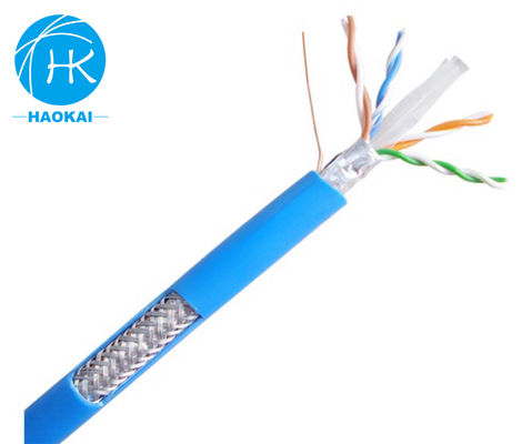 4 пары 23awg FTP CAT6 Внешний интернет-кабель с желей или гелем