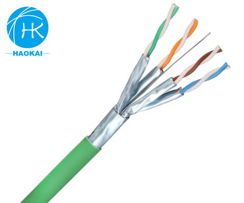 ПВХ куртка Внешний SFTP CAT6 LAN кабель CCA Интернет сеть кабель