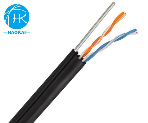 Внешний 2 пары кабельных LAN UTP CAT5E с мессенджером 4pr 24awg