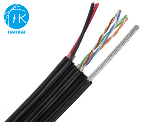 Внешний UTP CAT5E кабель Чистый медный LAN кабель с питанием и мессенджером