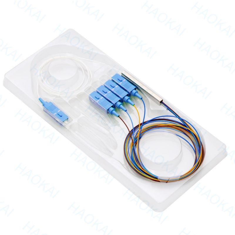 SC UPC APC LC Connector Optical Fiber Splitter Mini Steel Tube Fiber Optic Splitter Box (Подключатель оптического волокна для разделения микроволокна)