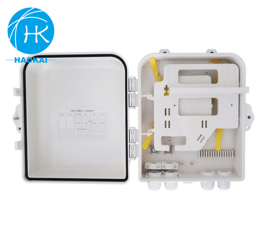 Оптическое волокно FTTH конечная коробка стальной оптоволокна Splice Box 24 ядра